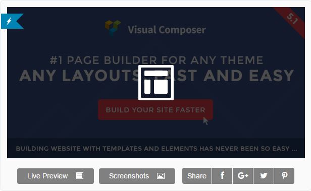 visual composer landing page builder