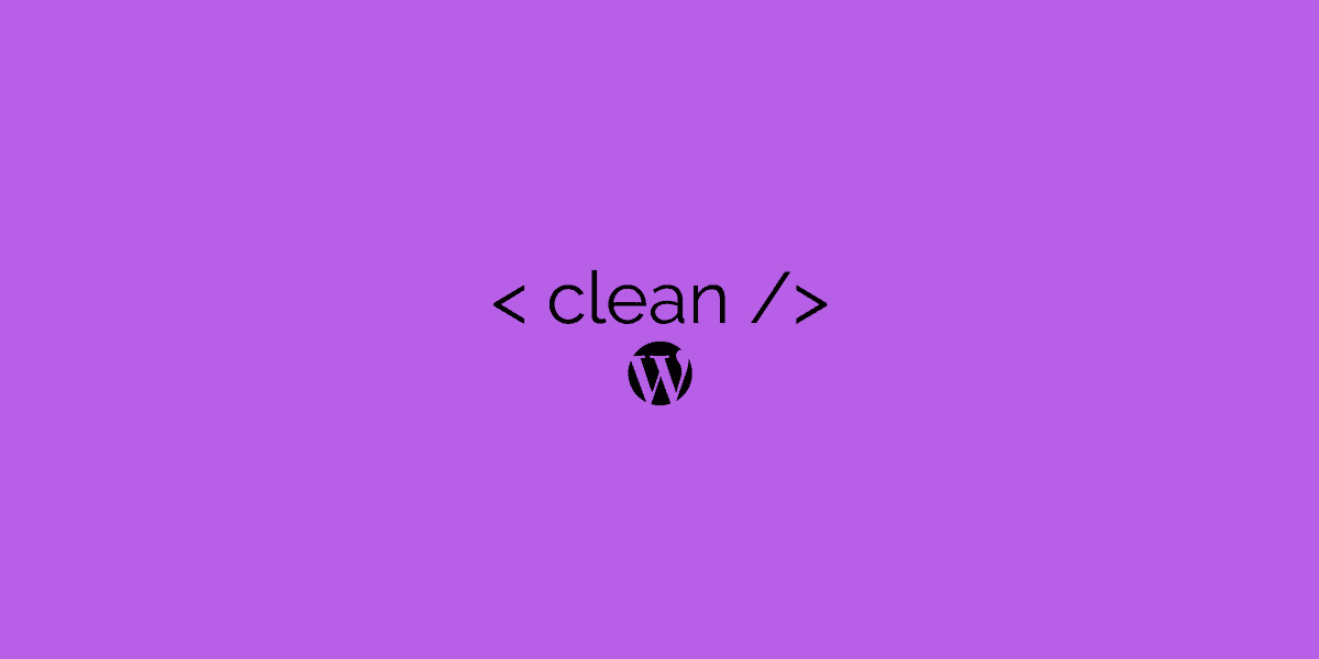 clean wordpress theme