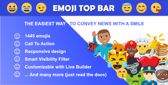 Emoji Top Bar