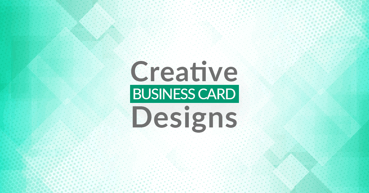 best creative business card ideas for inspiration