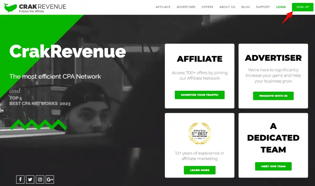 crakrevenue cpa affiliate