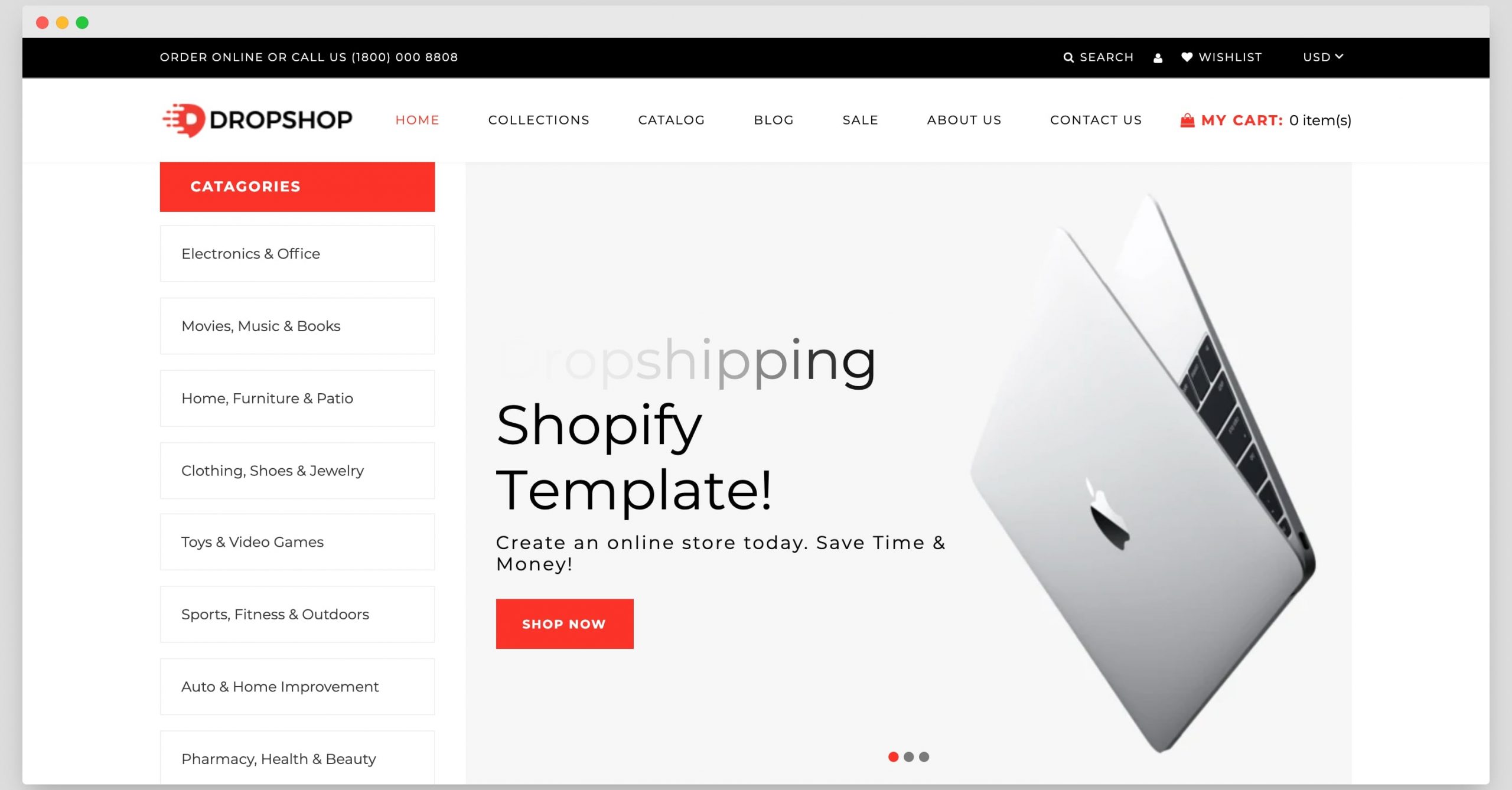 dropship shopify theme