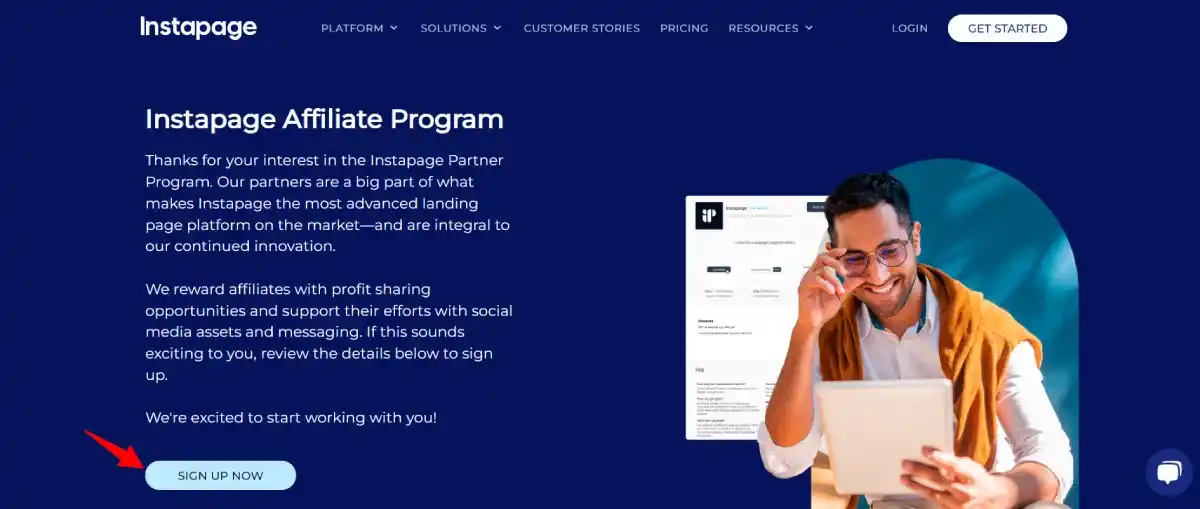 instapage affiliate program