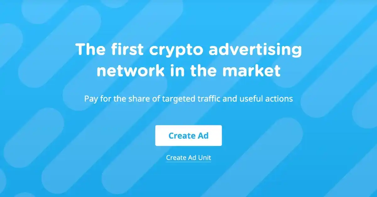 list crypto ad networks