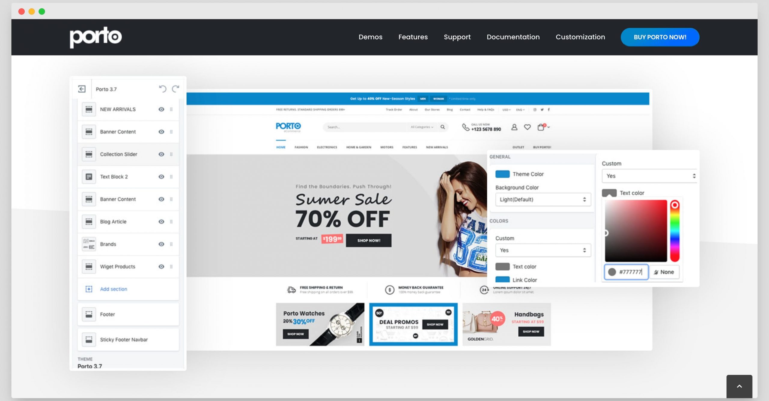 porto theme preview shopify dropshipping