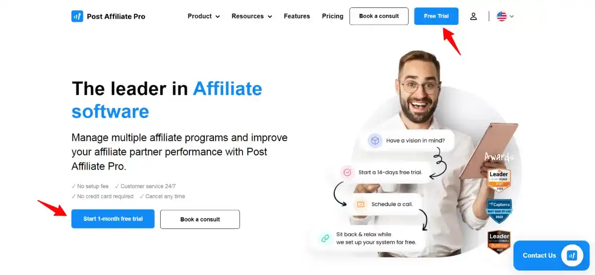 postaffiliatepro affiliate tracking software