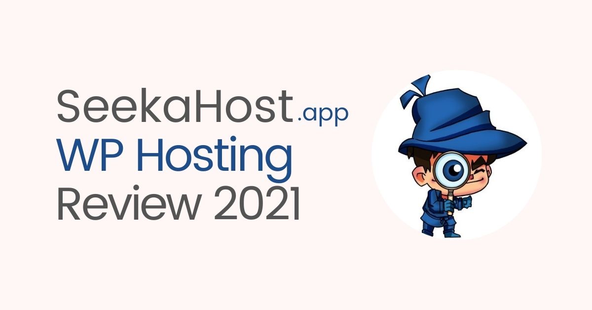 seekahost wp review