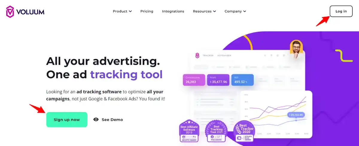 voluum ad tracker